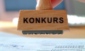 Konkurs, Stempel